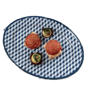 assiette plate 36 x 26 cm versailles