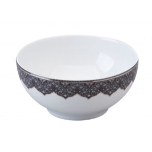 Bol Dhara bleu Deshoulières 30 cl — porcelaine de Limoges, décor oriental Dhara bleu