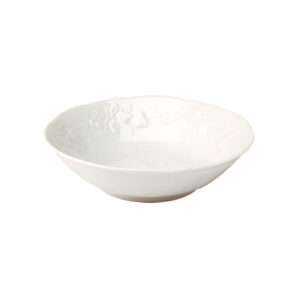 Coffret de 6 coupelles à crème California Deshoulières 13 cm — porcelaine de Limoges blanche, fabriquée en France