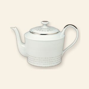 Théière Carrousel Deshoulières 75 cl — porcelaine de Limoges, décor Carrousel