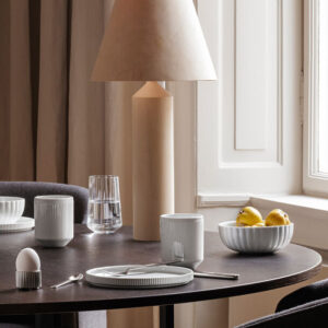 Mugs thermo porcelaine 26 cl — Set de 2 signé Bernadotte