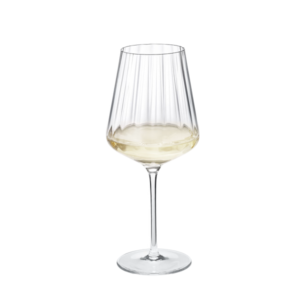 verres à vin blanc 43 cl — set de 6 signé bernadotte Verres à vin blanc 43 cl — Set de 6 signé Bernadotte