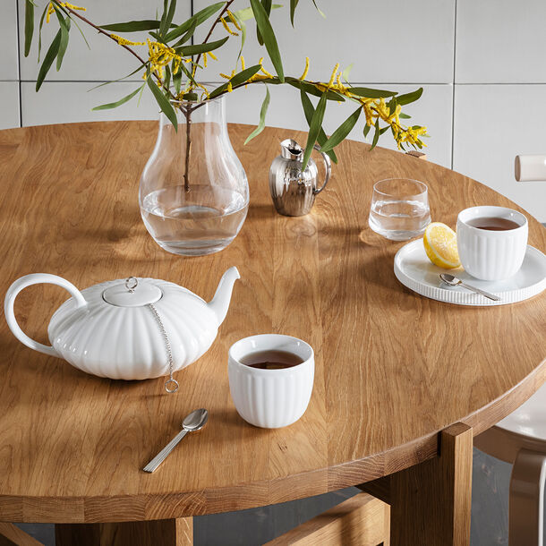 tasses à thé porcelaine 20 cl — set de 2 signé bernadotte Tasses à thé porcelaine 20 cl — Set de 2 signé Bernadotte