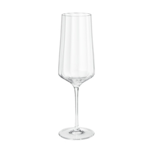 Flûtes à champagne 27 cl — Set de 6 signé Bernadotte
