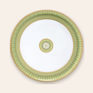 Plat à tarte Arcades vert - Deshoulières