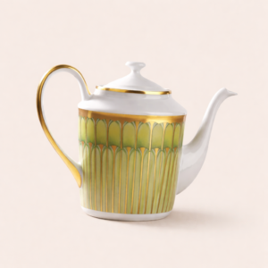 Théière Arcades vert - Deshoulières