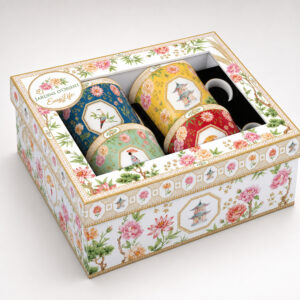 Set 2 tasses + soucoupes 240ml Jardins d&rsquo;Orient