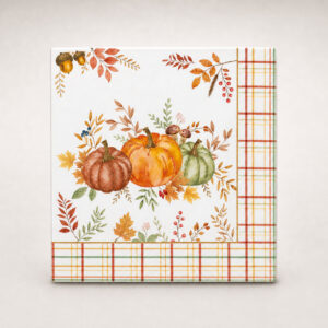 pack 20 serviettes papier 33×33 harvest