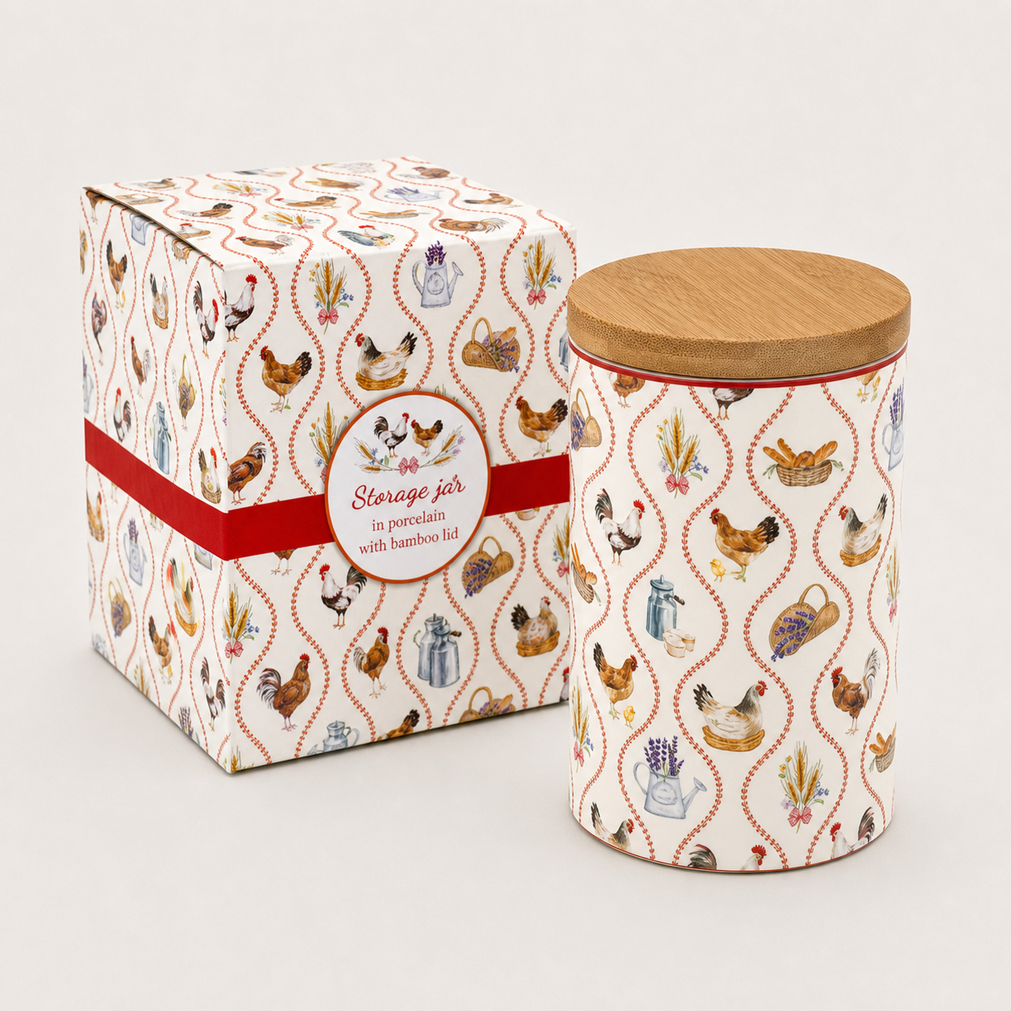 Bouteille à huile/vinaigre 300 ml Country Life (boîte cadeau)