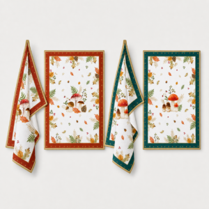 Set 2 torchons 50×70 100% coton Autumn Breeze