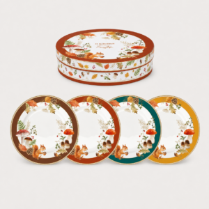 Set 4 assiettes à dessert Ø 19 Autumn Breeze