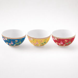 Set 3 bols Ø 9,5 Jardins d&rsquo;Orient