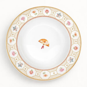 Assiette creuse Ø 21,5 Jardins d&rsquo;Orient