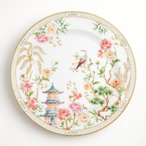 Assiette à dessert Ø 19 Jardins d&rsquo;Orient