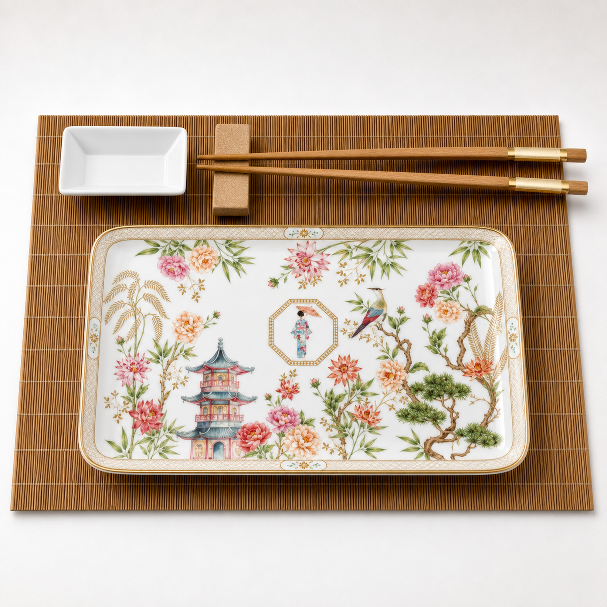 set sushi jardins d'orient Set sushi Jardins d’Orient — vue 2