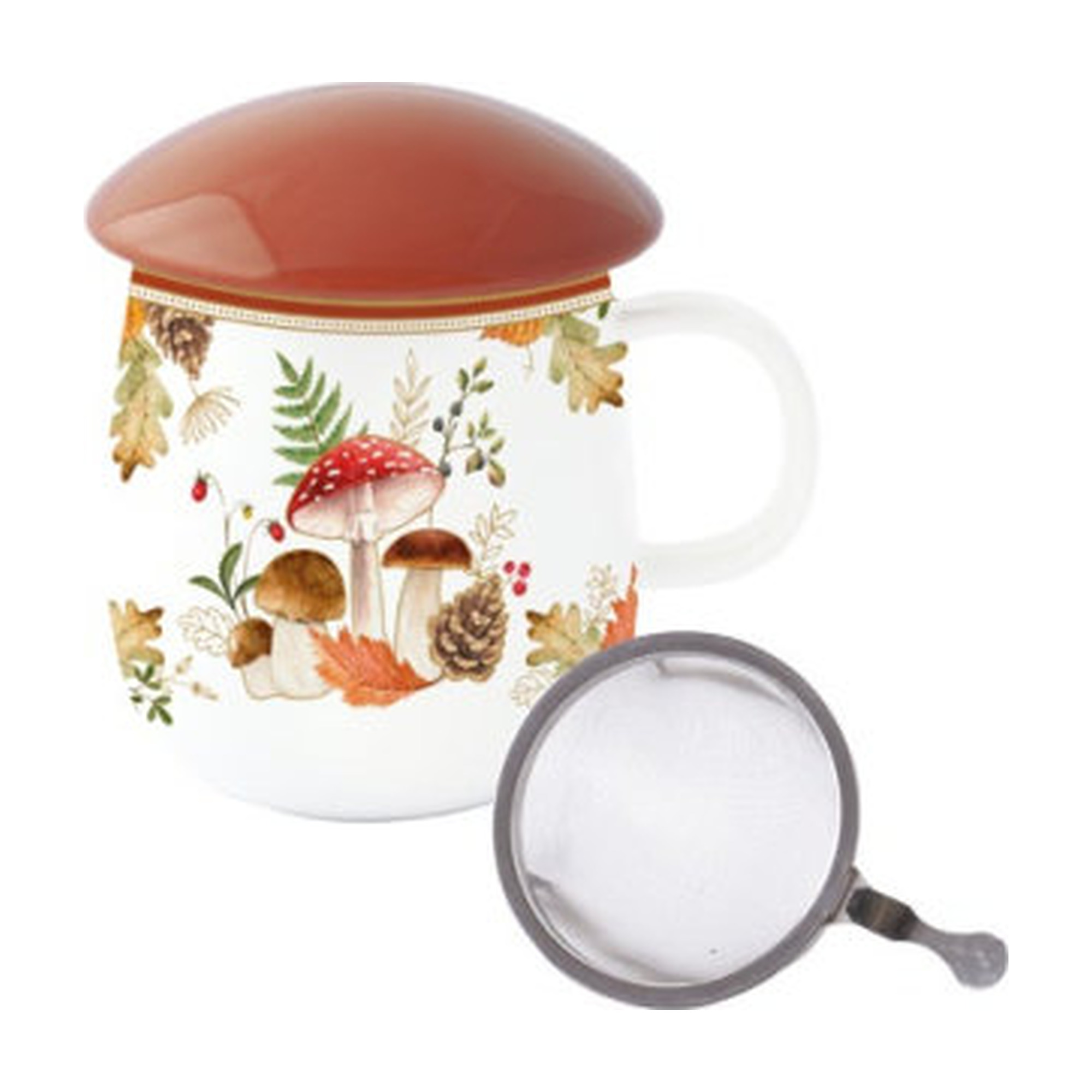 mug 450ml + couvercle + infuseur métal autumn breeze Mug 450ml + couvercle + infuseur métal Autumn Breeze
