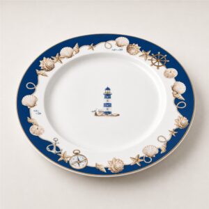 Plat Ø 26,5 Blue Lighthouse