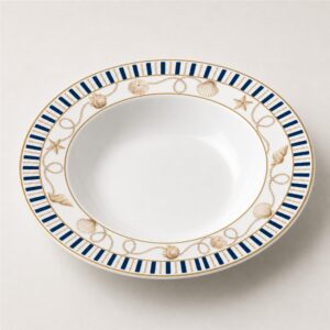 Assiette creuse Ø 21,5 Blue Lighthouse
