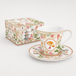 tasse + soucoupe 200ml jardins d'orient