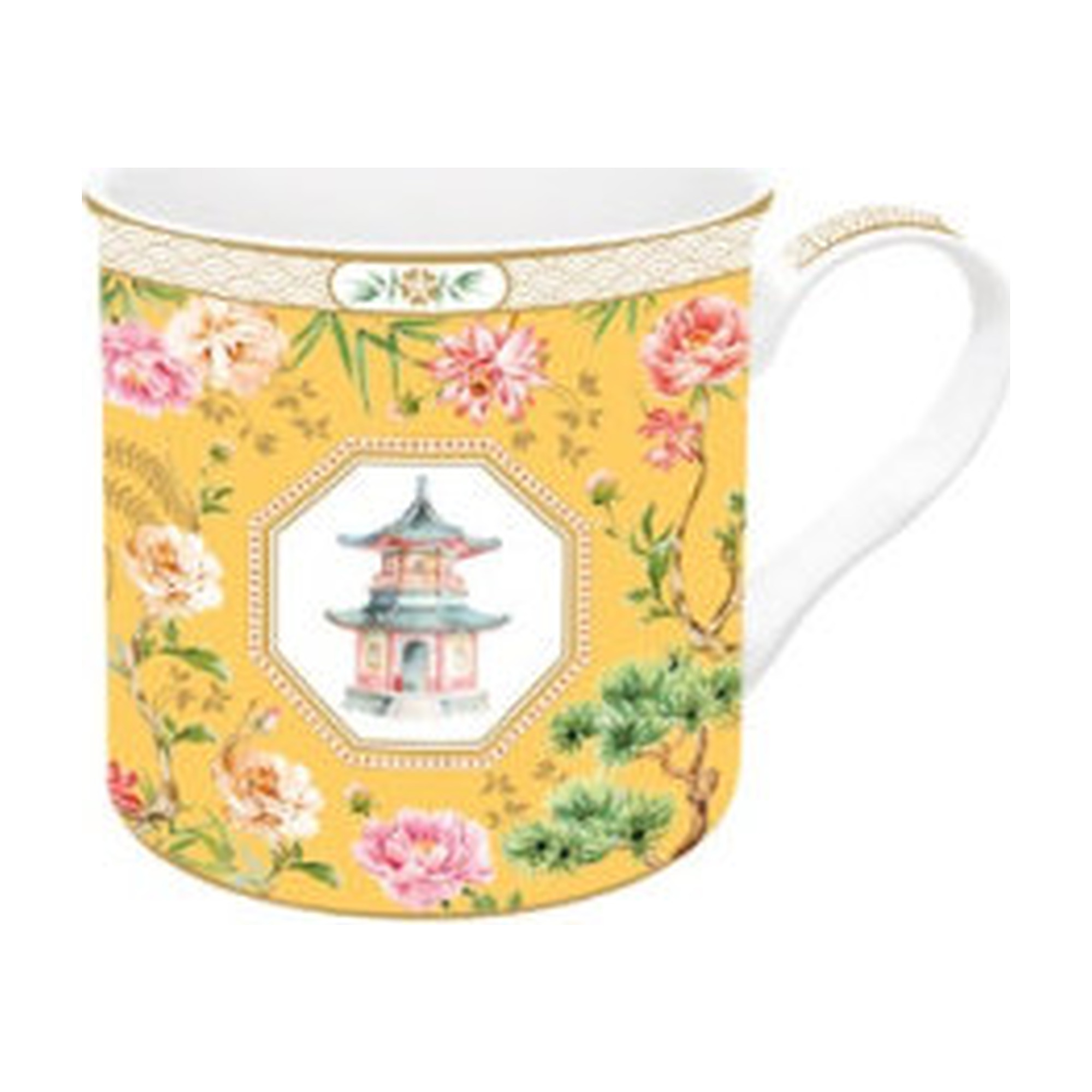 set 4 mugs 300ml jardins d'orient Set 4 mugs 300ml Jardins d’Orient — vue 3