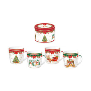 Mug en porcelaine 350 ml — collection Héritage Christmas Easy Life