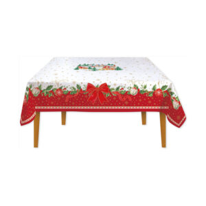 Nappe 6 personnes 100% coton 145x180 cm — collection Héritage Christmas Easy Life