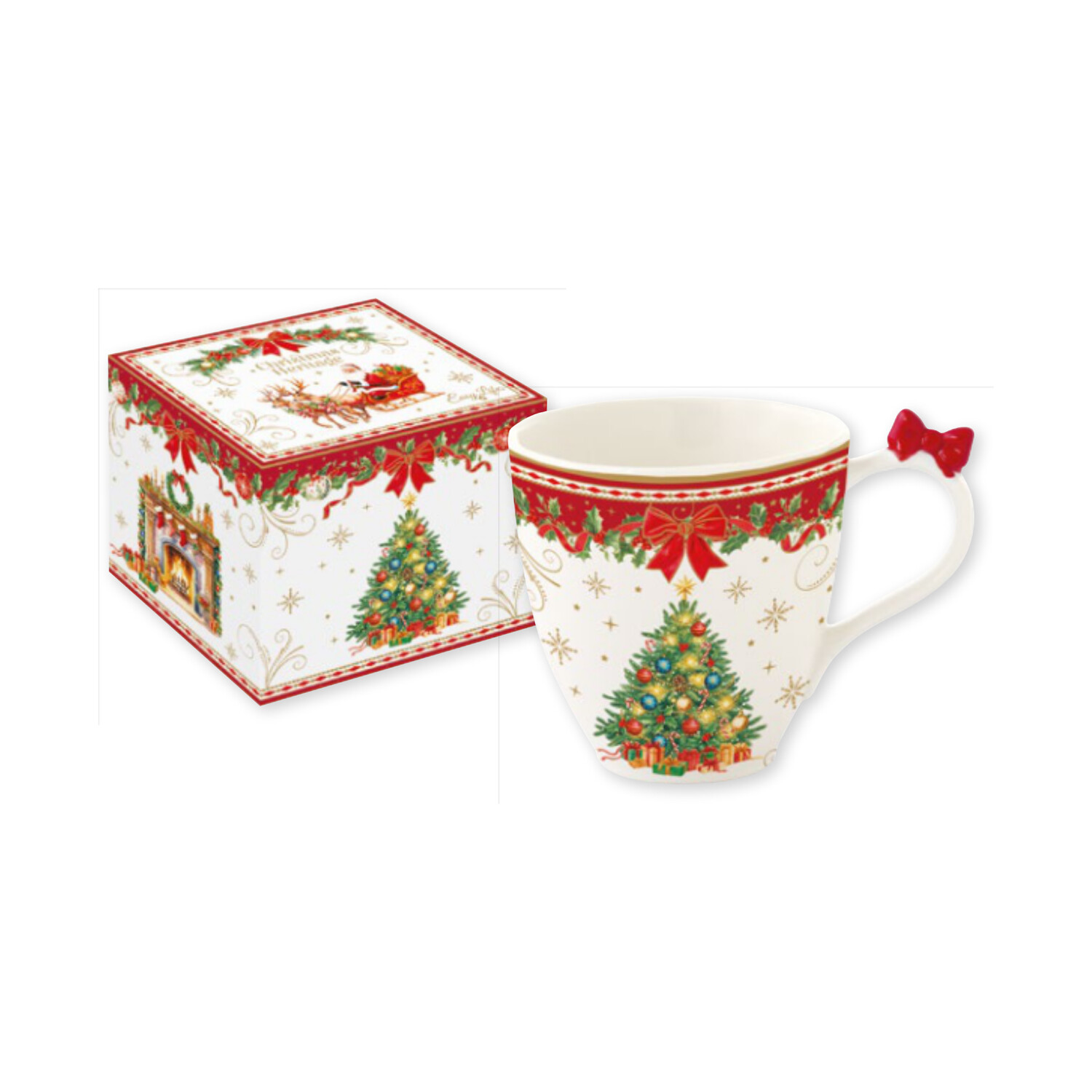 Mug en porcelaine 350 ml — collection Héritage Christmas Easy Life