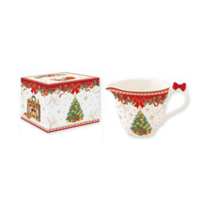 Crémier pot à lait en porcelaine 220 ml — collection Héritage Christmas Easy Life