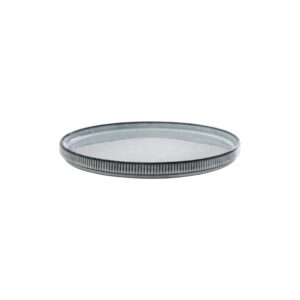 Assiette plate Domus en grès gris - Ø26 cm - Easy Life