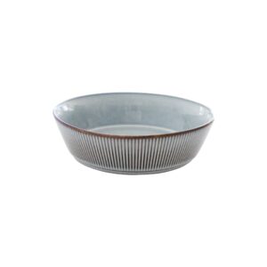 Assiette creuse Domus en grès gris - Ø21 cm - Easy Life