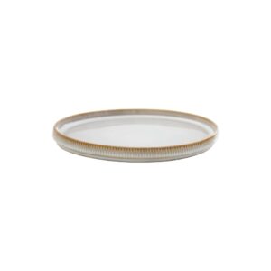 Assiette à dessert Domus en grès beige - Ø21 cm - Easy Life