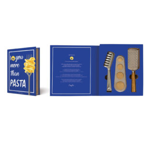 Coffret Pâtes Gift Novels - Pince, Doseur & Râpe - Easy Life