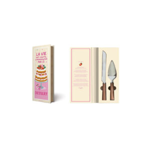 Coffret Gâteau Gift Novels - Couteau & Pelle à gâteau - Easy Life