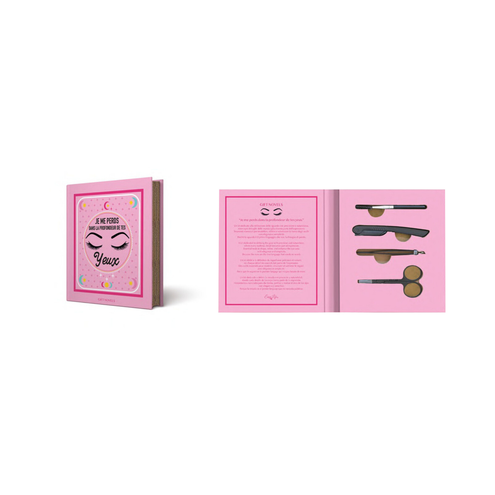 Coffret Sourcils Gift Novels - Kit 4 pièces - Easy Life
