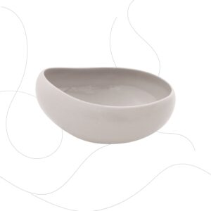 Assiette creuse Organica en grès argile - Ø19 cm - Easy Life