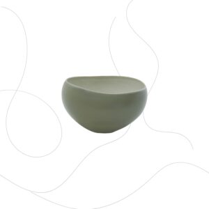 Bol Organica en grès sauge - Ø12 cm - Easy Life
