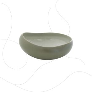 Grand bol / saladier Organica en grès sauge - Ø22 cm - Easy Life