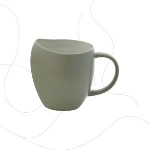 Mug Organica en grès sauge - 480 ml - Easy Life