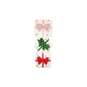Vase totem sucre d'orge empilé Ribbon en céramique peinte main - Ø9 x h22,5 cm - Easy Life