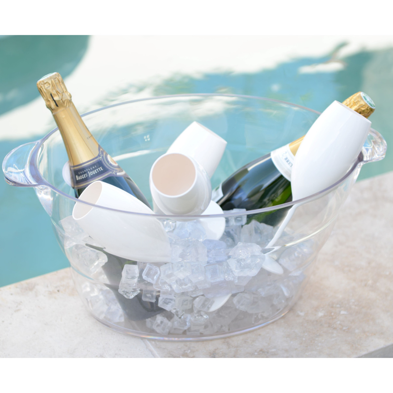 Bac à champagne ovale 18 L — mise en situation 1