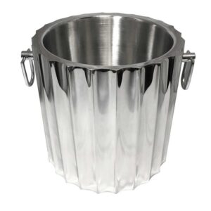Seau à champagne Crillon en nickel 23 cm