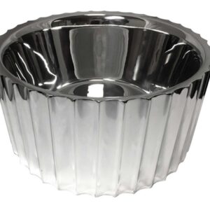 Seau à champagne Crillon 2 bouteilles en nickel 36 cm