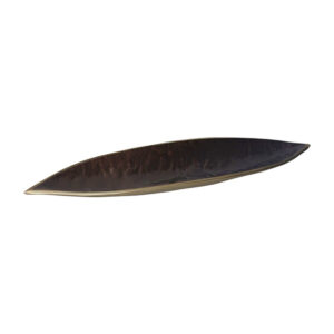 Coupe décorative longue marron 69,5 cm