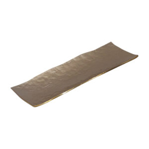 Coupe décorative rectangulaire sable 47 cm