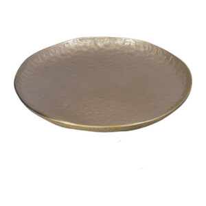 Coupe décorative ronde sable 48 cm