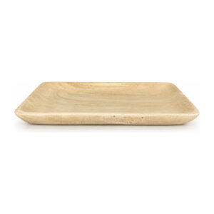 Plat à cake effet travertin 30 cm