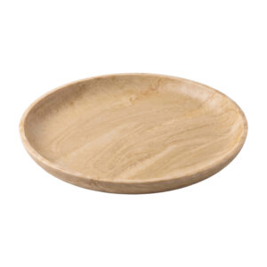 Plat à tarte rond effet travertin 30 cm