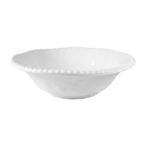 Saladier Dolce Mare 30,5 cm en mélamine blanche